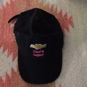 Black chevy hat